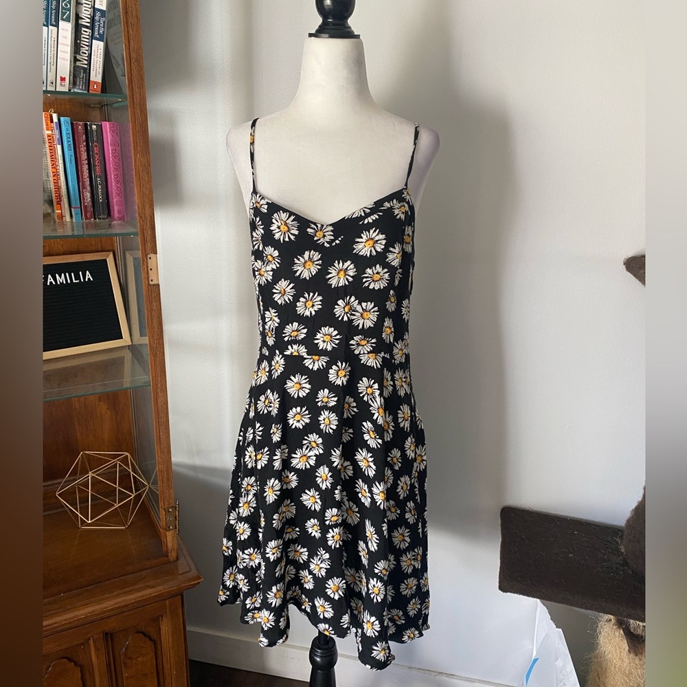 Sunflower mini summer dress - sz S